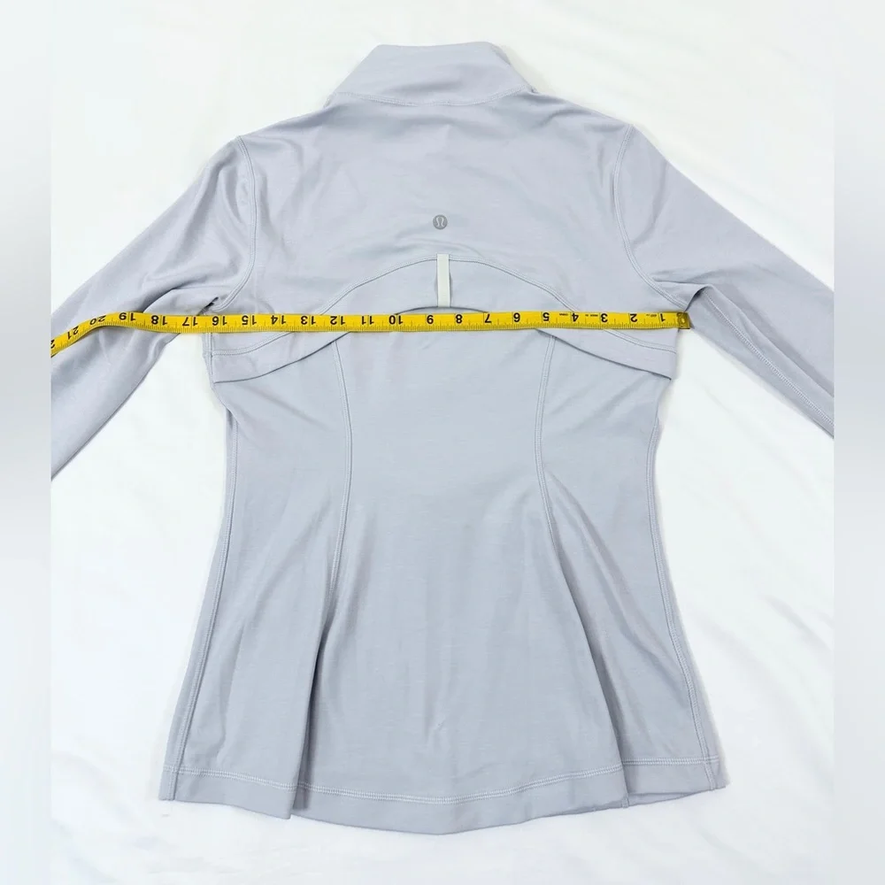 NWT Lululemon Define Jacket Nulu - Heathered Core Ultra Light Grey - 8 - Picture 13 of 15